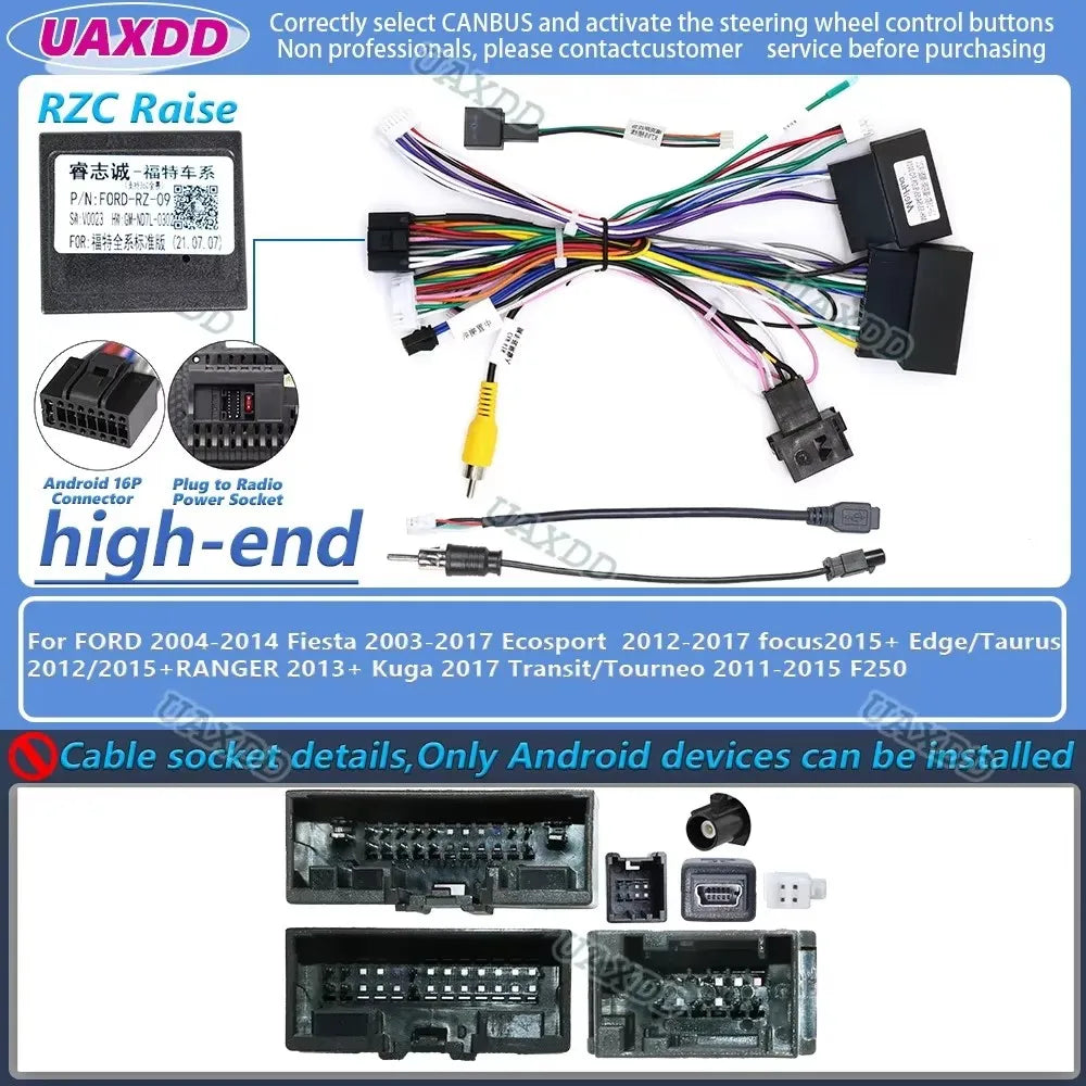 FOR FORD Transit decoder canbus box F150 F250 Territory Mondeo FIGO KA RANGER FUSION Fiest