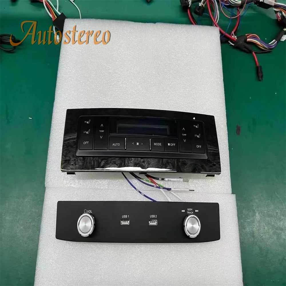 Rear Zone AC Board For Toyota Land Cruiser LC200 2016-2021 Auto Stereo Car GPS Navigation