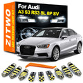 ZITWO Canbus No Error LED Bulb Interior Dome Map Roof Courtesy Light Kit For Aud for Audi RS3 S3 A3 1996-2019 - Canbus L