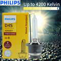 Philips HID D4S 35W Xenon Standard 4200K Auto Original Headlight Car Genuine Bulbs OEM Rep