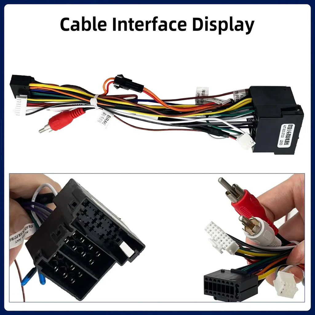 Universal Car Power Cable Premium Wiring Harness For Opel Astra Vectra Vivaro Autoradio Mu