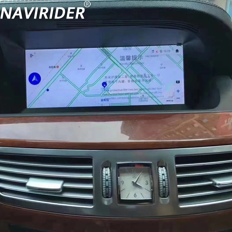 Carplay Android 15 For Benz S Class W221 S250 S280 S320 S350 2005-2013 NTG Auto Multimedia | AUTOKITSHOP