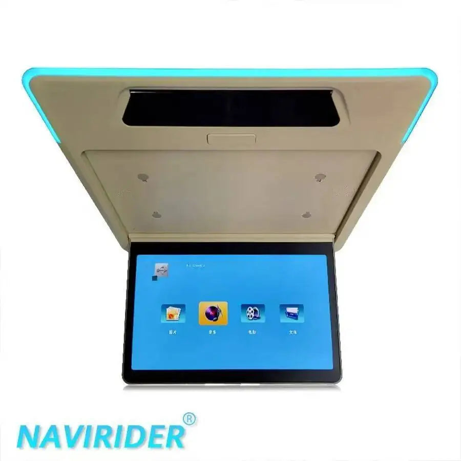 15.6inch IPS LED Screen WIFI USB HDMI Roof Ceiling Monitor For Toyota Alphard 30 Series Mu