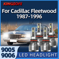 CSP LED 9005 Headlight Bulbs High Low 9006 Headlamp 6000K Super Bright For Cadillac Fleetw