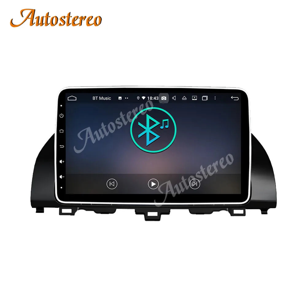 Carplay For Honda Accord 10 Android 14 Car Radio GPS Navigation Multimedia Player Android