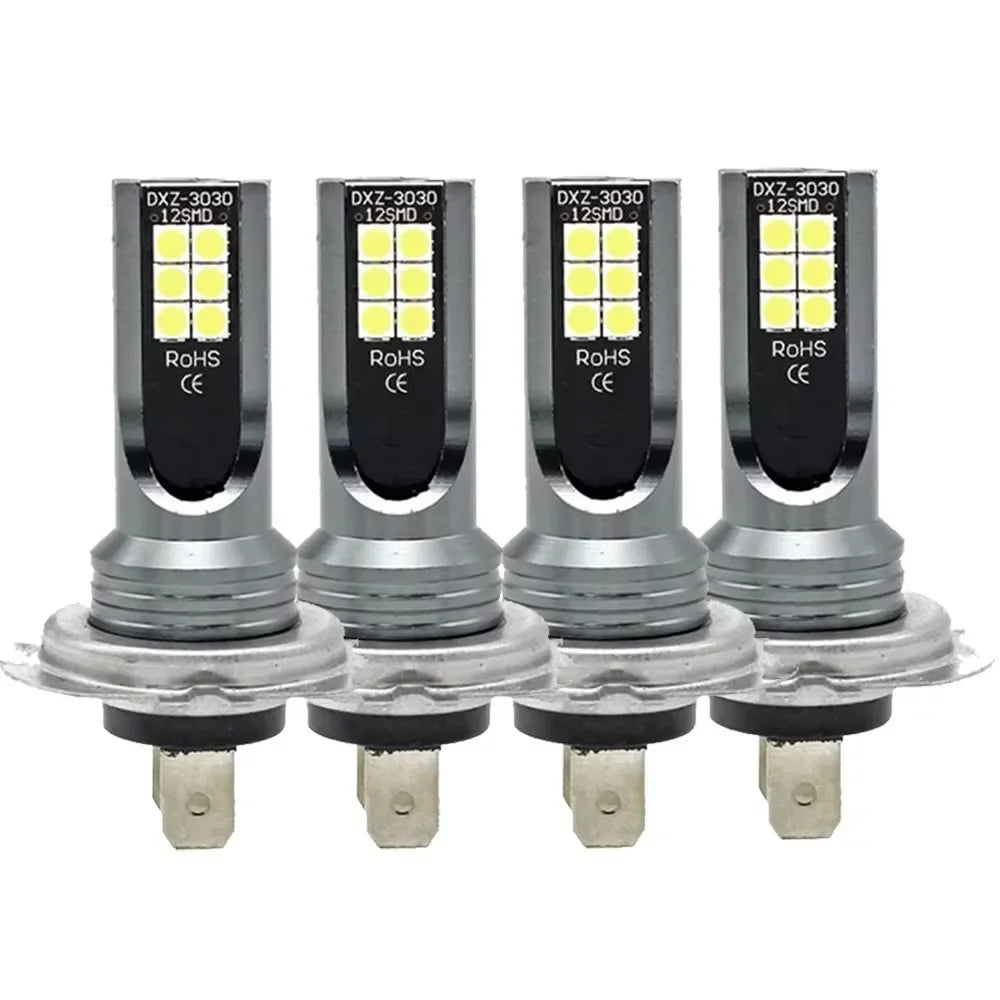 H7 Led Headlight Bulb Kit Car Fog Light Bulbs 12V 55W High Power Auto Fog Lamp 6000K Headl