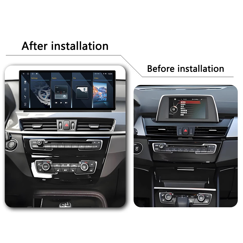 Carplay Android Auto for BMW X1 X2 F48 F49 2016 - 2022 NBT EVO System Car Stereo Radio Mul