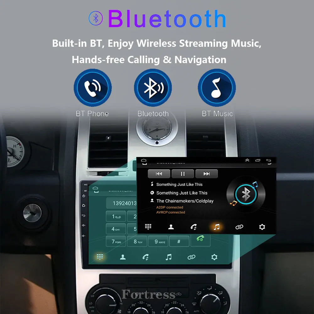 For Chrysler 300C 2004-2011 Car Radio Android 16 Navigation Wireless Bluetooth Carplay 4G