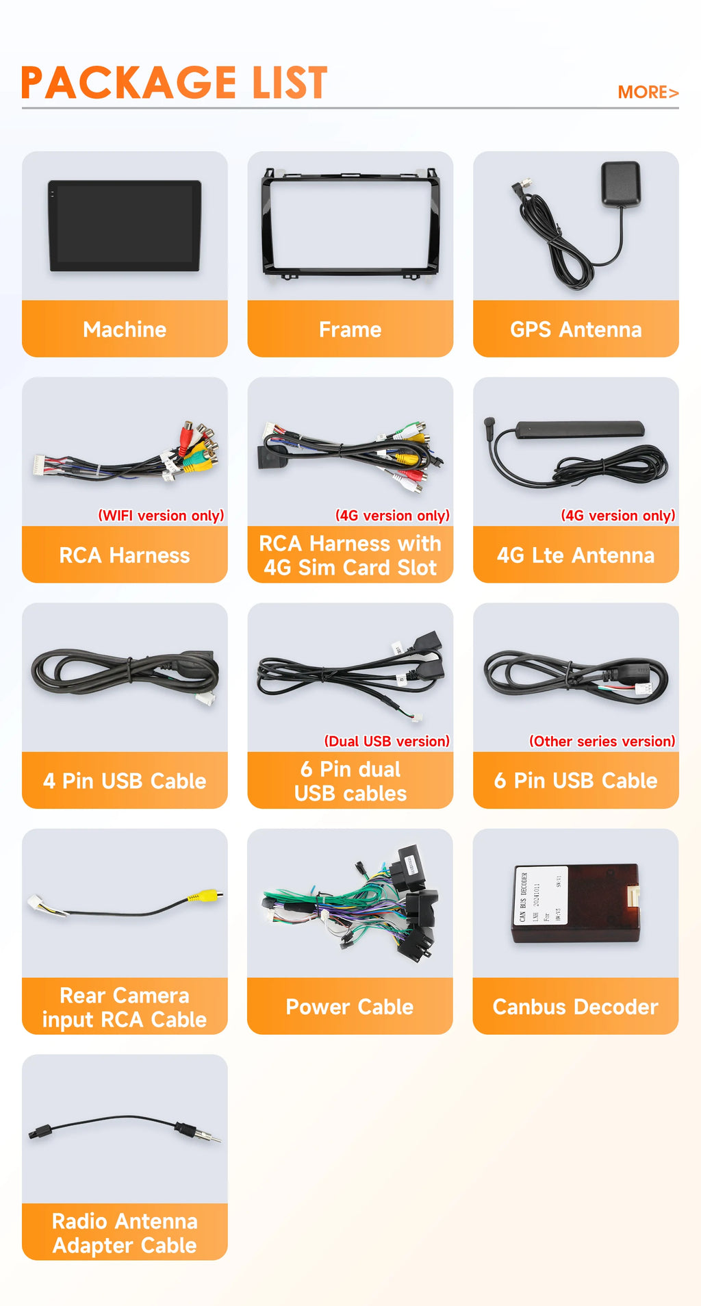 by Snapdragon 8-Core Android 14 Car Radio for Mercedes Benz B200 Viano W639 W169 W245 Spri