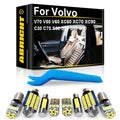 LED Interior Light Kit for Volvo V70 V50 V60 XC60 XC70 XC90 C30 C70 S60 S70 S80 S90 Wagon Sedan Accessories Canbus In...