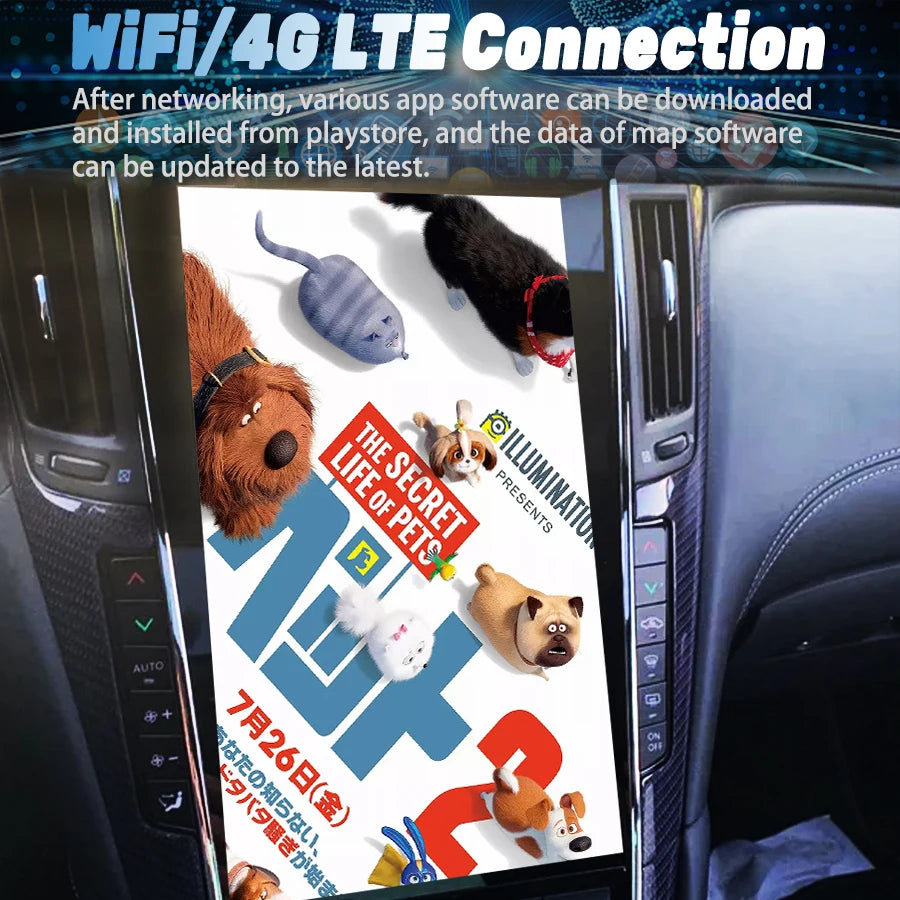 13.6" Android Car Radio For Infiniti Q50 Qx50 Q50l Ex25 Ex35 Q50s Q60 2014-2020 Multimedia