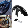 Motorcycle ABS Plastic 19" Wheel Front Fender Vivid Black For Harley FXLR FXLRS Low Rider S & ST - Automotive LED Light