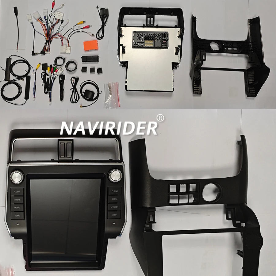 12.1inch For Toyota Land Cruiser Prado 150 2018 Android Stereo Car Radio Media Video Playe