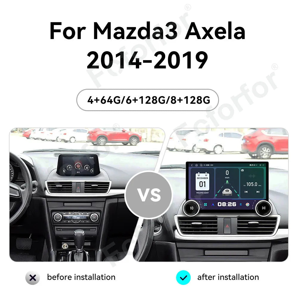 Android 15 HD Touch Screen CarPlay Sleek Modern Upgraded 11.5 Inch Android Auto GPS Media