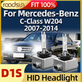 D1S 6000K 35W Xenon HID Super Light Car Headlights Fit For Mercedes-Benz C-Class W204 2007
