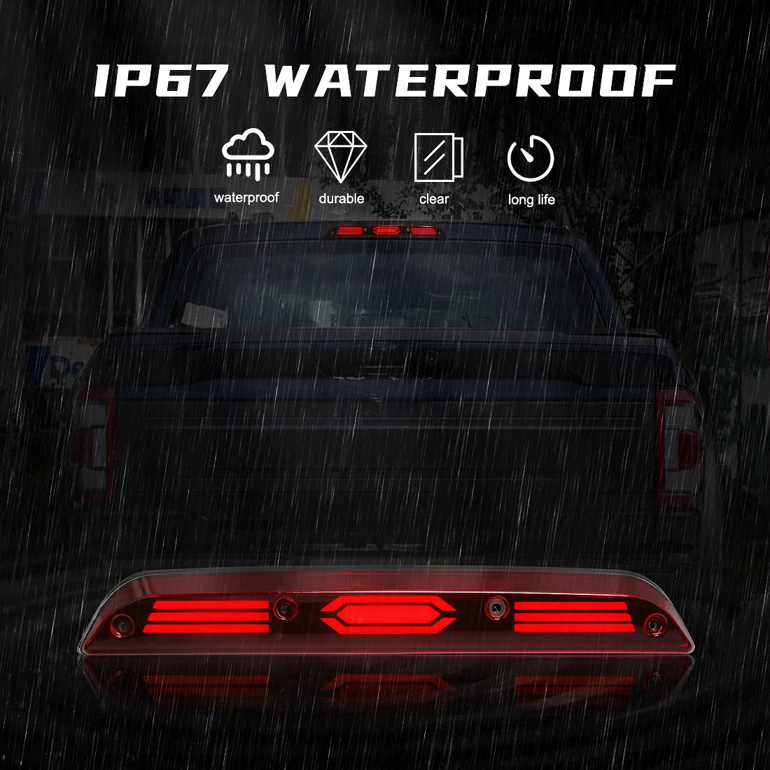 Third Brake Light For F150 2015 - 2022 F250 F350 F450 Ranger 2019 2020 2021 LED Additional | AUTOKITSHOP