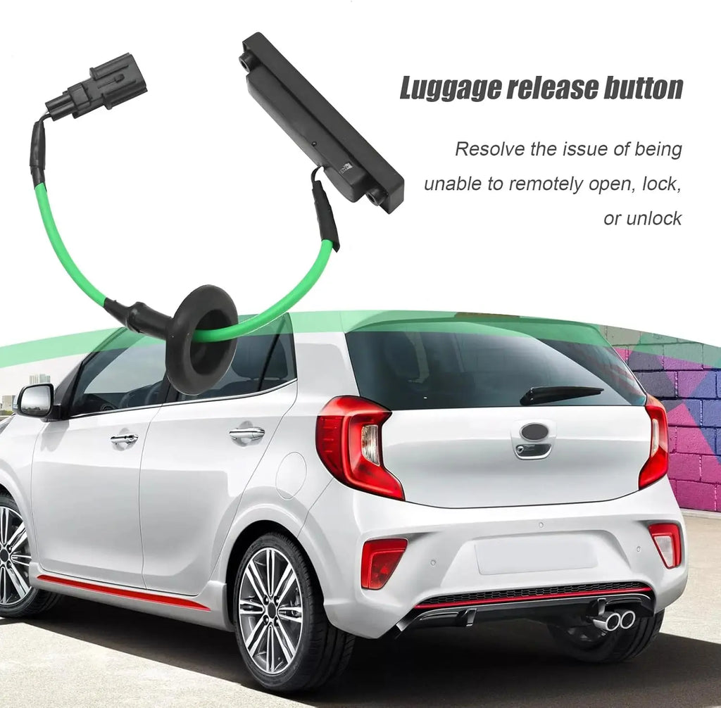 For Hyundai Kia Morning Picanto ACCENT VERNA 2017-2023 Tailgate Trunk Lock Butto for Hyundai G6010 G6000 2017-2023 - Aut