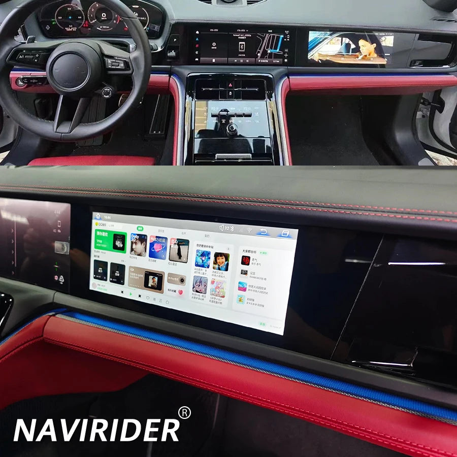 10.9" Android Car Radio Multimedia Video Player For Porsche Panamera 2024 Upgraded Copilot