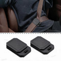 Shoulder Belt Comfort Clip Anti Slip Silicone Seatbelt Adjuster Neck Shoulder Relief Belt Positi - Automotive LED Light