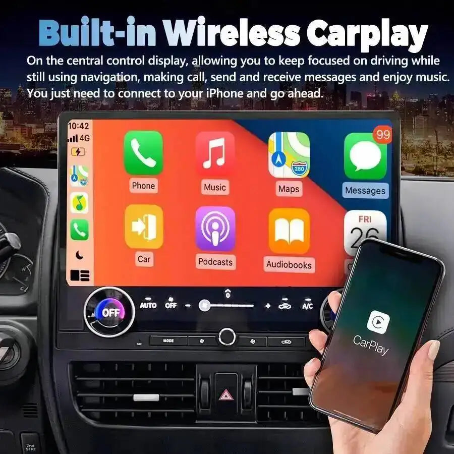 Car Radio Touch Screen 16.8inch For Toyota Prado 120 2002-2009 For Lexus Gx470 Android 13  | AUTOKITSHOP