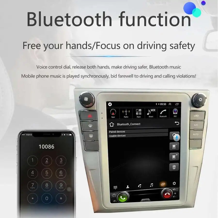 128GB Vertical AHD Screen Multimedia Video Player Car GPS For VW Passat B7 CC 2010-2016 An