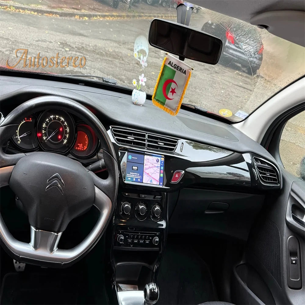 Android 13 64GB Car DVD Player GPS Navigation For Citroen C3 DS3 2010+ Multimedia Radio Ta