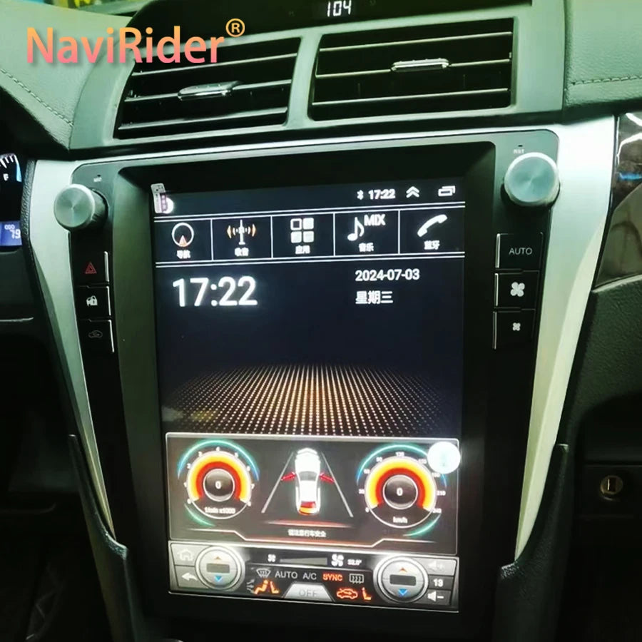4G WIFI Navi Multimedia Video Player DSP Car BT For Toyota Camry 2012-2015 Android 15 GPS