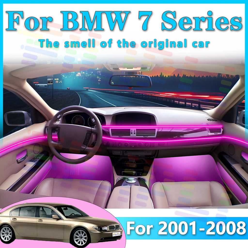 RGB - Ambient Light - for BMW E65 E66 - App Control - Car Interior Lighting | AUTOKITSHOP