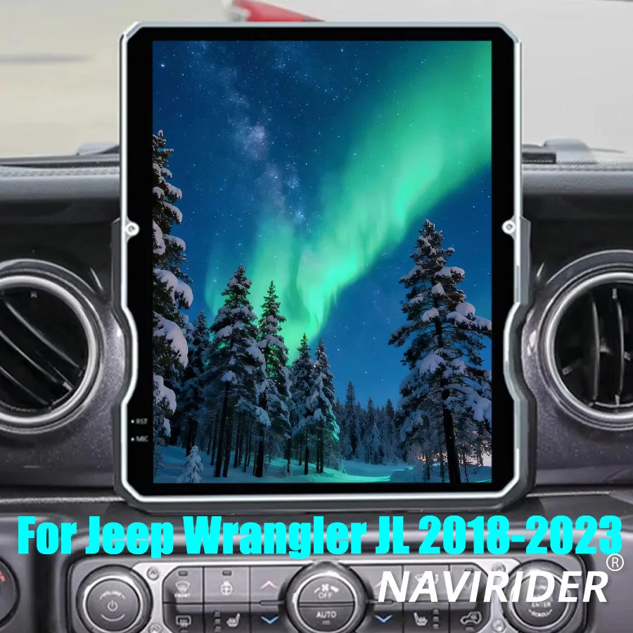 12.1inch Android15 Car Radio For Jeep Wrangler JL Gladiator Pickups JT 2018-2023 Head Unit | AUTOKITSHOP