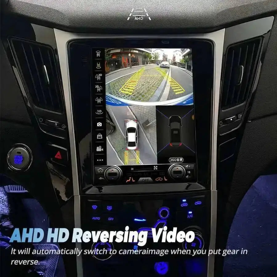 Multimedia Video Player HU Car Radio Navigation CarPlay Screen For Hyundai Sonata 8 2010-2