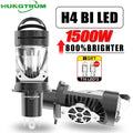 H4 BI LED Auto Lamp 1500000LM 1500W Super Bright Plug And Play Car Motorcycle High Low Bea