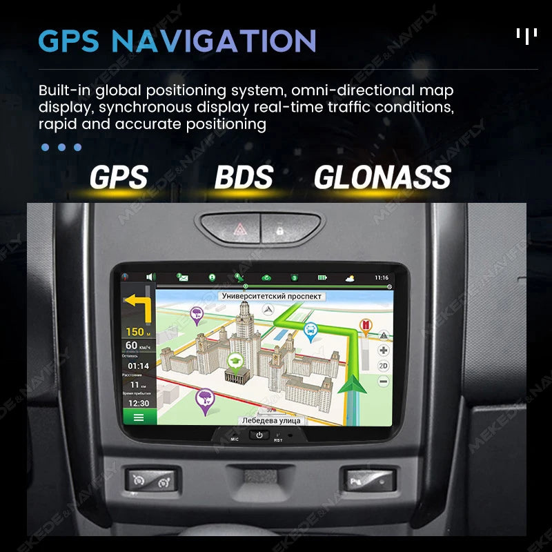 8 inch IPS screen Car Radio For Renault Dacia Duster Logan Sandero Lodgy Lada Xray Captur