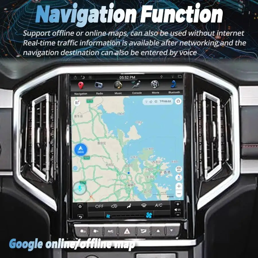 For JAC T9 Jianghuai Hantu 2024 Android Stereo Car Auto Carplay Bluetooth Head Unit Multim | AUTOKITSHOP