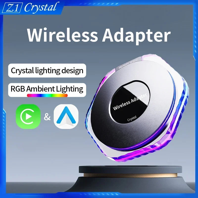 2 in 1 Box Wireless CarPlay Android Auto Wireless Adapter Spotify For Mazda Toyota Mercede