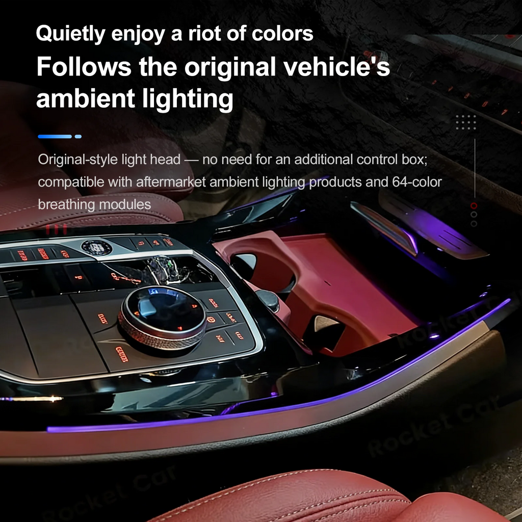 RGB - Ambient Light - for BMW IX3 X3 X4 2022-2024 - Car Interior Lighting