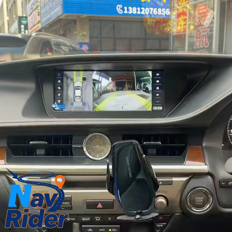 10.25'' RHD Stereo GPS Navigation Multimedia Player Carplay Car Radio Android 15 For LEXUS