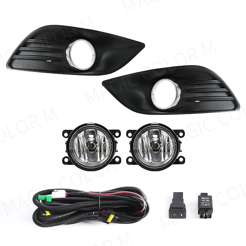 For Ford Focus Focus 2 MK2 2009 2010 2011 Fog Lamps LED DRL Daytime Running Lights Halogen | AUTOKITSHOP