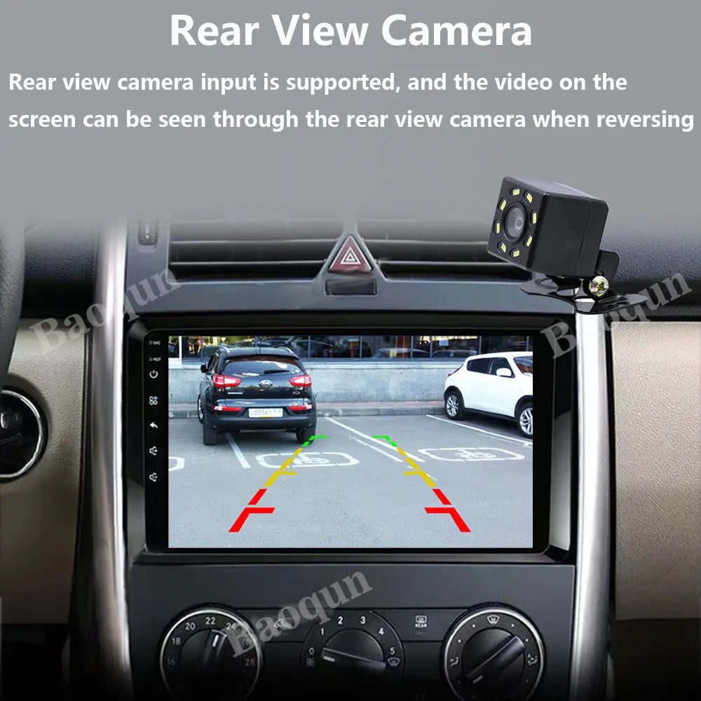 Android16 Radio 2Din Stereo for Mercedes Benz B200 Smart Fortwo 451 2006-2009 CarPlay Auto