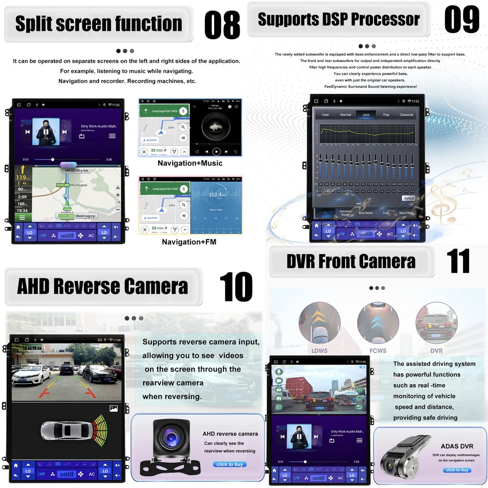 Car Radio Multimedia Video Player GPS Navigation Tools For Changan CX70 2016 - 2018 Androi