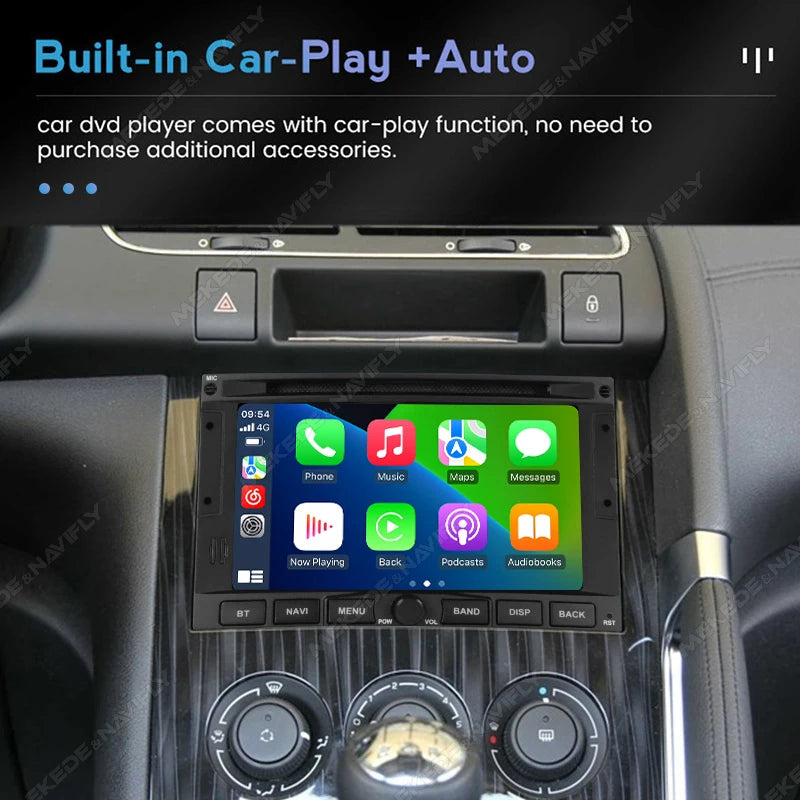 MEKEDE Android Auto Car Radio Autoradio for Peugeot 3008 2009 -2015 Car Intelligent System | AUTOKITSHOP