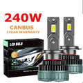 240W K14 20000LM H7 LED Bulb LED H11 headlight kit Fog Light H4 H7 880 H11 H1 9005 9012 Ca