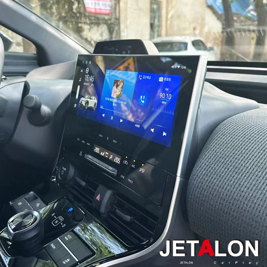 Auto 12.3Inch Radio Screen For TOYOTA BZ4X PLATINUM 2022-2025 Carplay Android 13 Car Navi