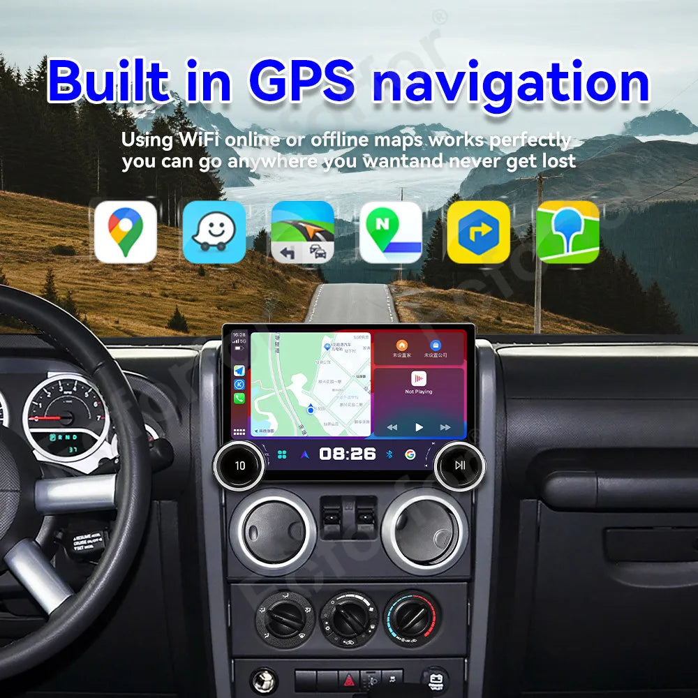 Supreme Large HD Touch Display Android 15 11.5 Inch Wireless CarPlay GPS Navigation Stereo