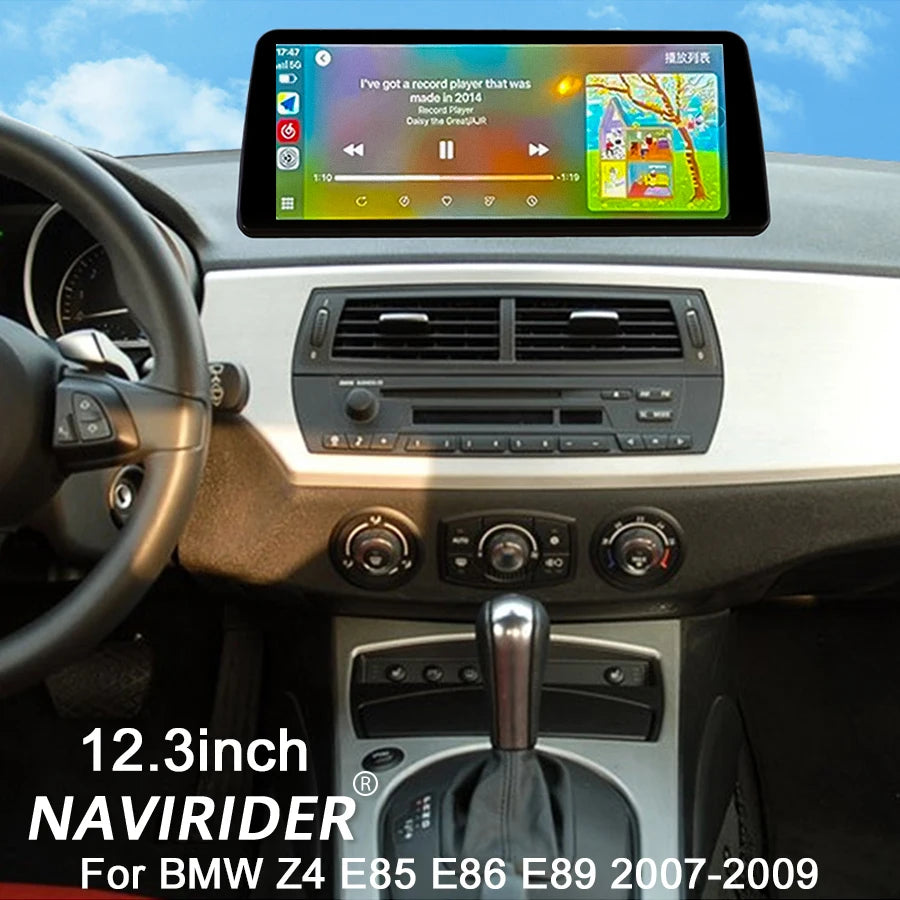 DSP Car Multimedia Video Player HU For BMW Z4 E85 E86 E89 2007-2009 Android 14 BT GPS Carp