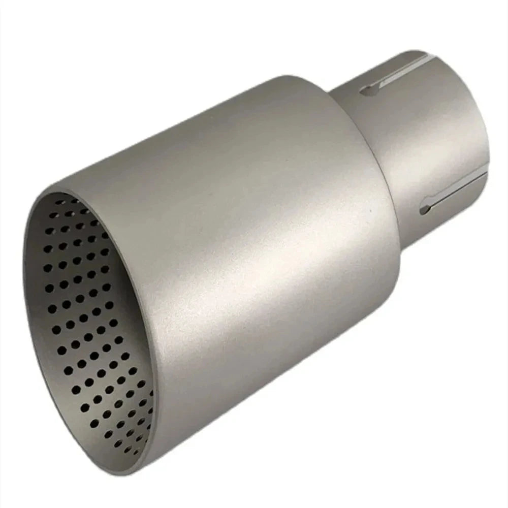 1pcs Exhaust nozzle Matte stainless steel large diameter 89mm 101mm 114mm open car muffler syste - Automotive LED Light