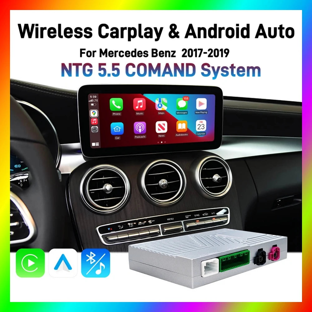 ANYFAR Wireless Carplay Android Auto Interface For Mercedes Benz E Class W213 2017-2021 NT | AUTOKITSHOP