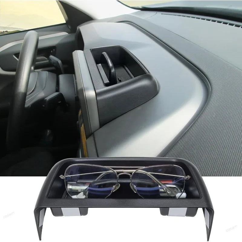 2PCS Easy Install Dash Phone Tray for 2021-2024 Ford Bronco Sport ABS Center Con for Ford 2021-2024 - Automotive LED Lig