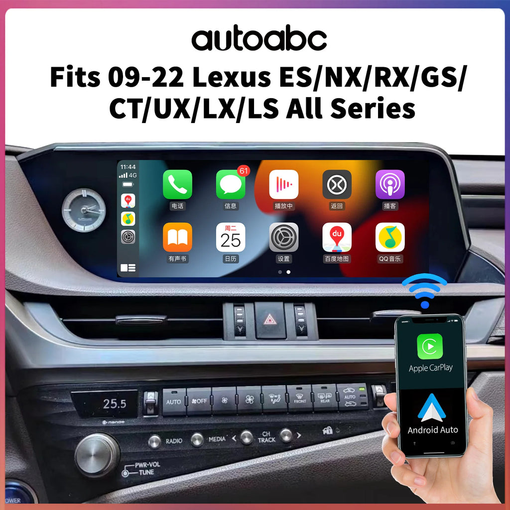1920*720 Wireless Carplay and Android Auto for Lexus ES200 NX200 RX200 RX300 RX270 Car Mul | AUTOKITSHOP