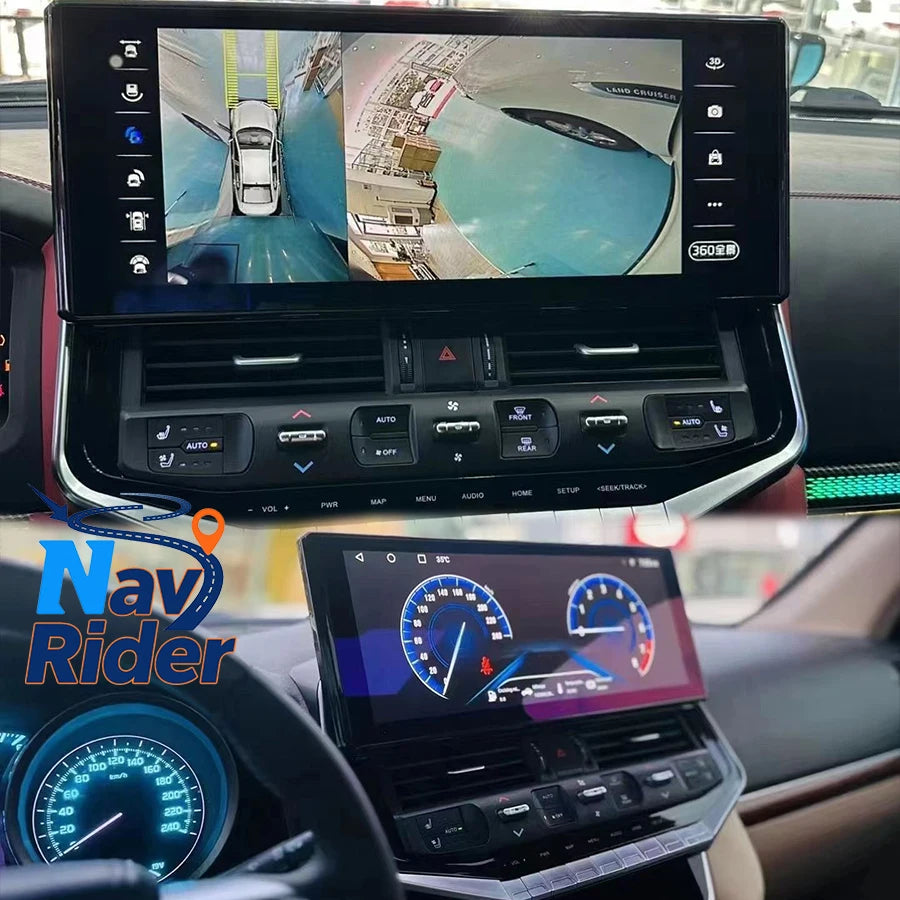 Carplay Multimedia Android Screen Car Radio Video Player GPS Navigation 16.2inch For Toyot | AUTOKITSHOP