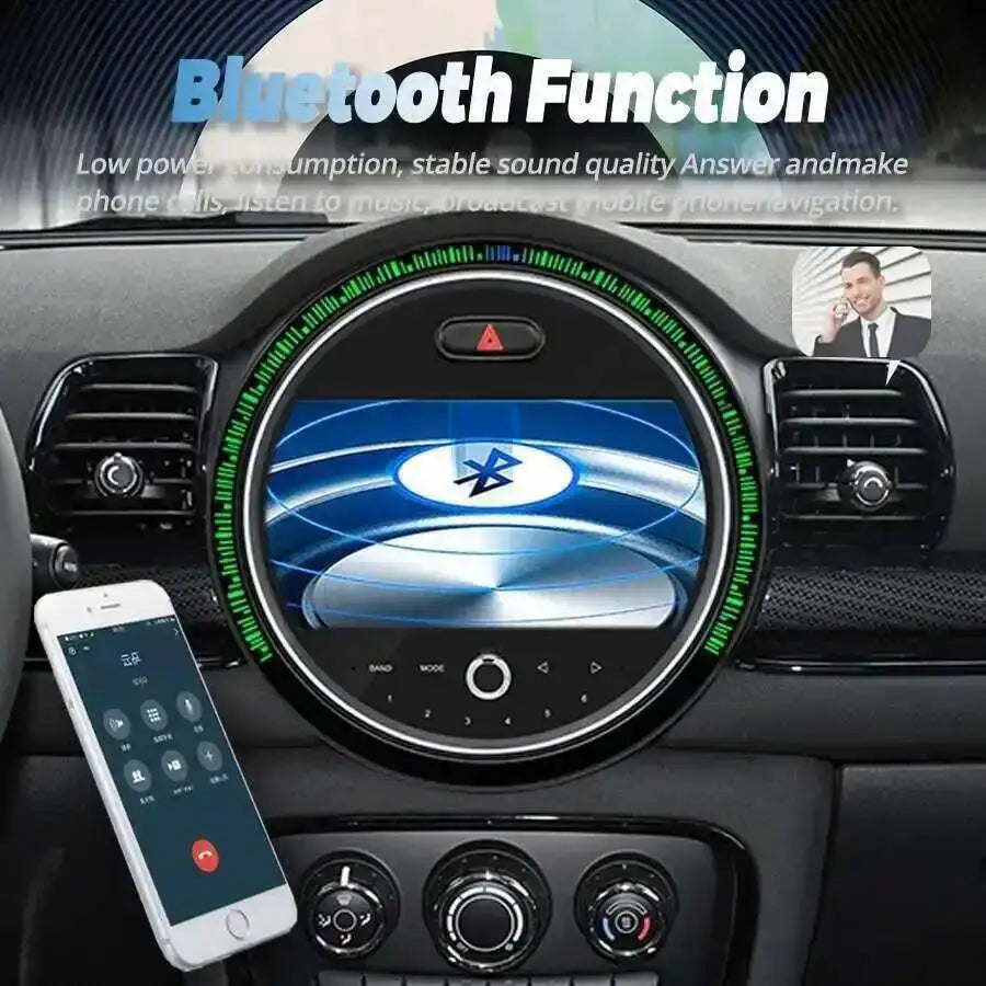 Car Radio Carplay 9inch For BMW MINI Cooper F54 F55 F56 F60 2015-2025 Multimedia GPS Video